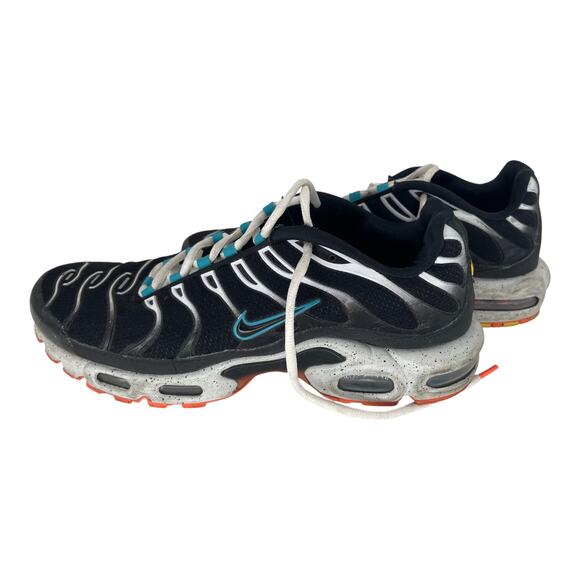Nike Air Max Plus Black-Black-Turf Orange Mens Sz 10.5 CZ1651-001 - Picture 2 of 9